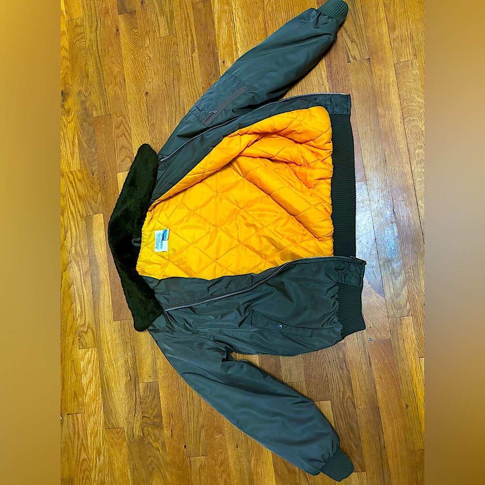 Seans Work Leisure Faux Fur Coat 70's VINTAGE